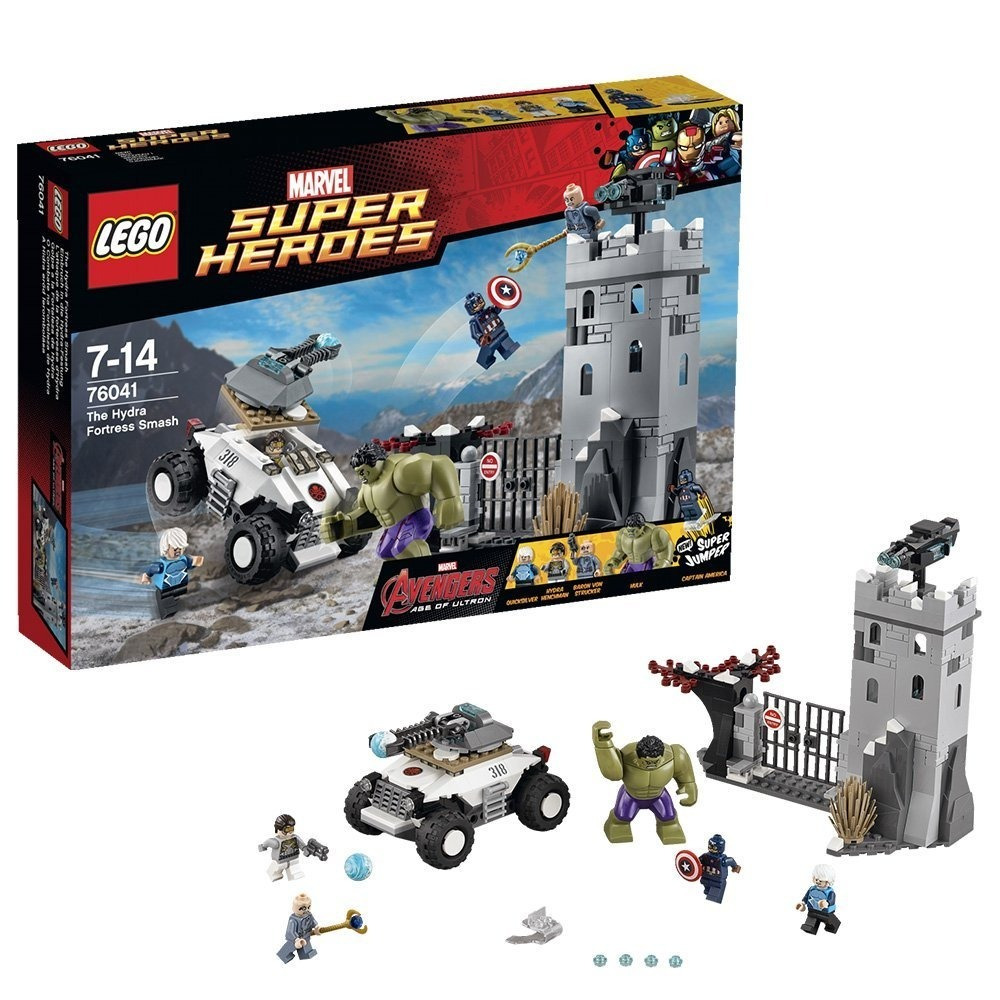 Golpe A La Fortaleza De Hydra – Super Heroes – Lego –
